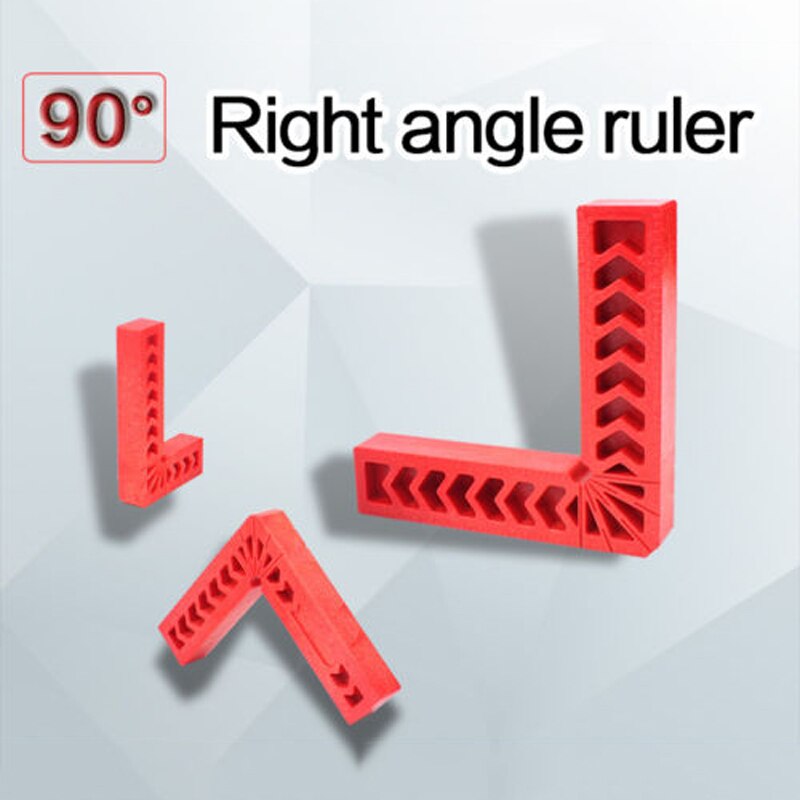 90 Degree Right Angle Clip 3in 4in Wooden Board Fixing Device Plastic